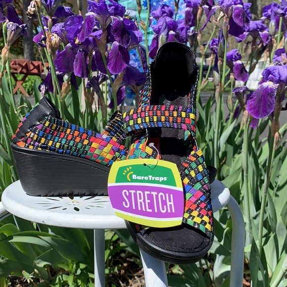 BEARTRAPS memory foam Colorful Sandals/sz:… - Picture 4 of 10